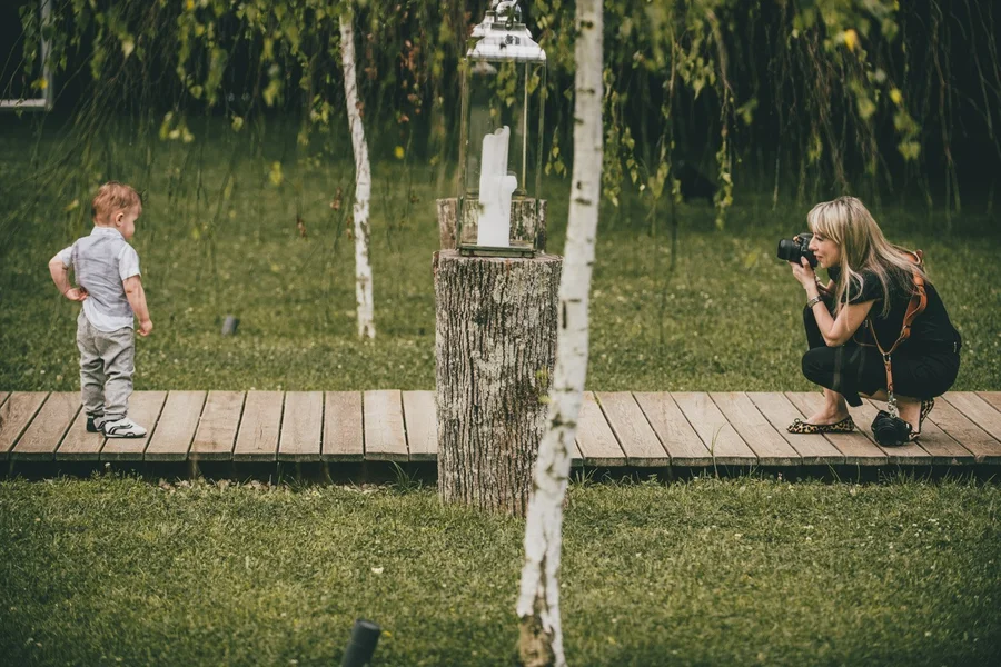 Fotografija krštenja — nježan trenutak